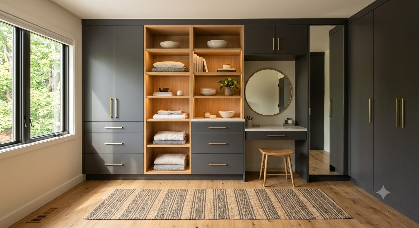 Built-in wardrobe suite by Easy Fit Interiors